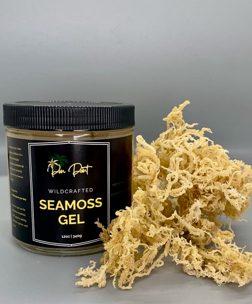 Wildcrafted Seamoss Gel - Gold