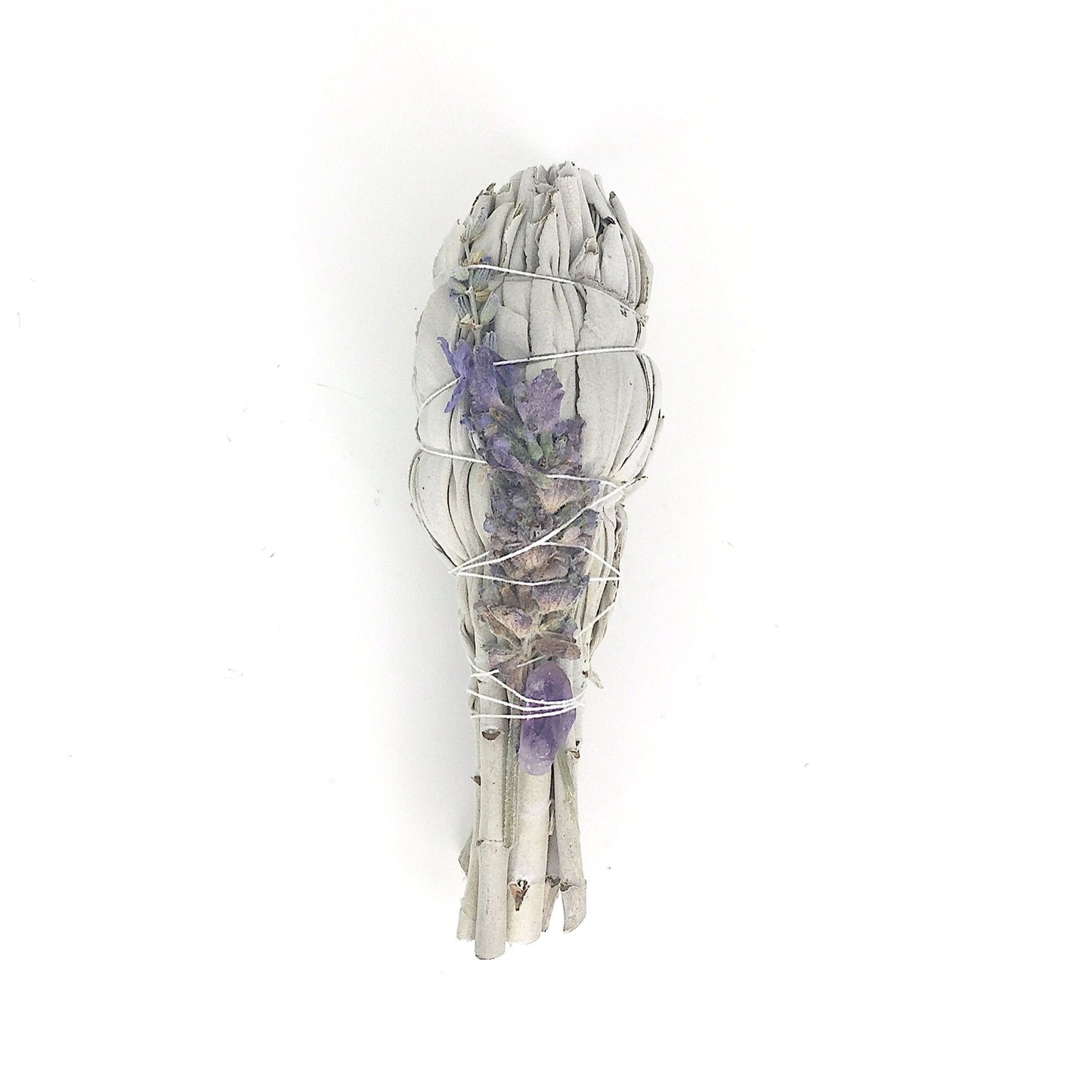 4” Organic Sage Smudge Stick with Lavender